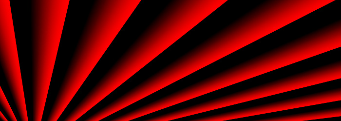 Abstract  background with 3D red black striped pattern, interesting radial bursty pattern minimal dark background, emboss design for business presentation, vector illustration.