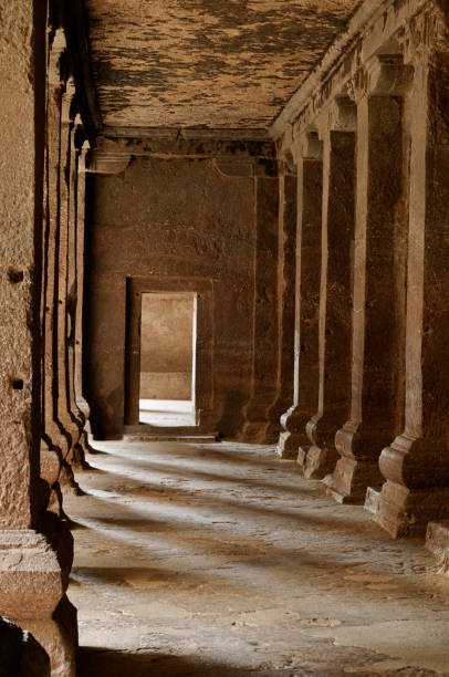 istock Archways at Kailasa Temple 2088622606
