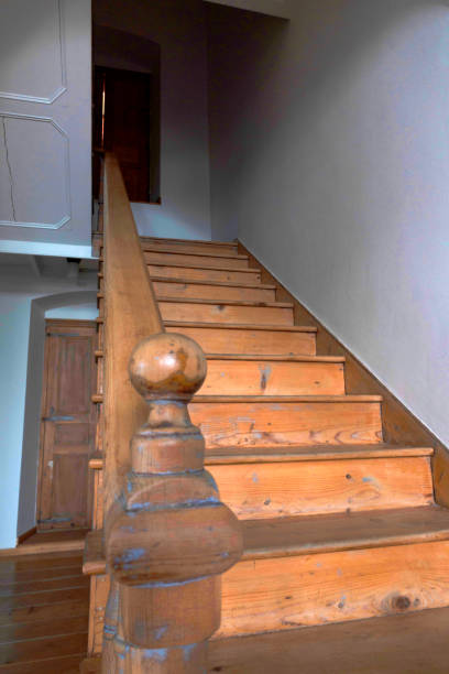 istock Old towns house stair 2088668929