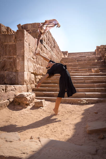 istock Dancing in Petra, the ancient city 2088705872