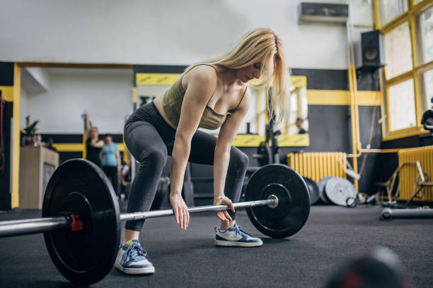 istock Strong woman weightlifting 2088855689