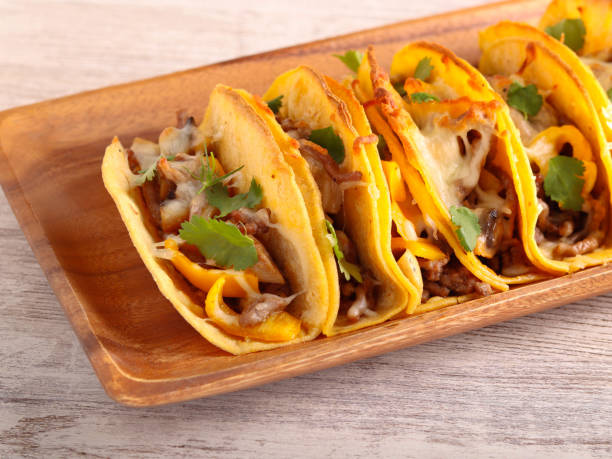 istock Homemade ground beef  tacos 2088865429