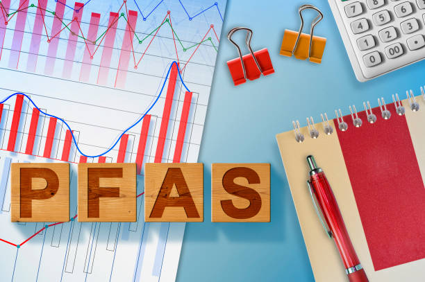 istock PFAS text concept - Dangerous Perfluoroalkyl and Polyfluoroalkyl substances used in products and materials due to their enhanced water-resistant properties 2088872162