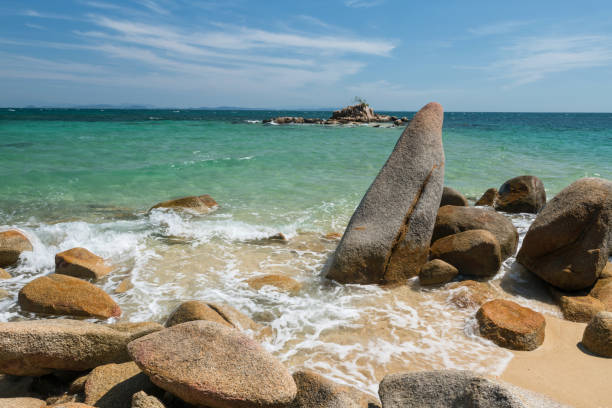 istock Motion wave through stone arch in Ko Man Klang at summer, Rayong 2088878563