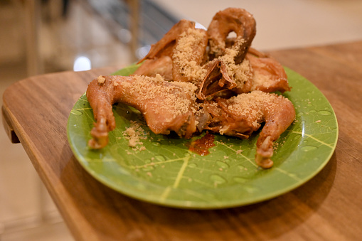 Typical Jogja fried chicken
