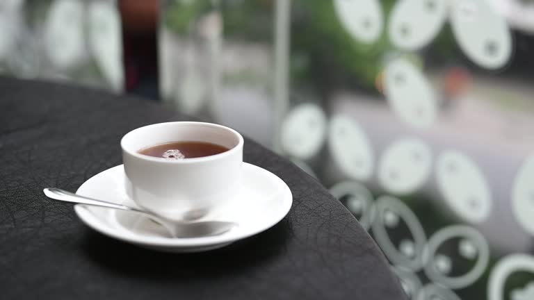 Cup of Tea with a Spoon