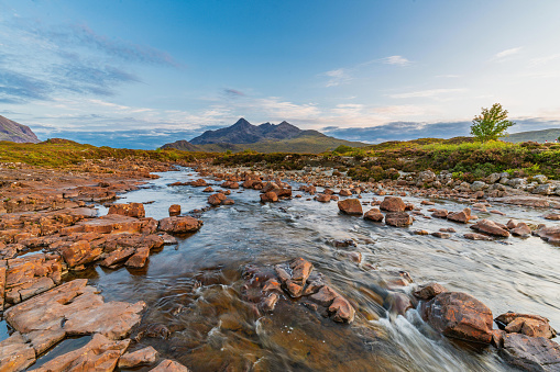 Wild scotland landscape