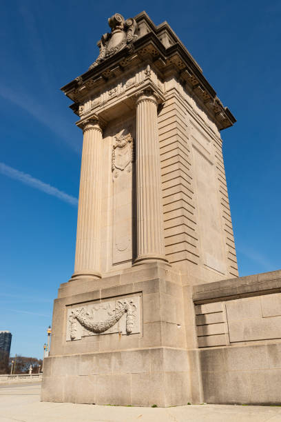 istock Monument at Congress Plaza Garden. 2089207710