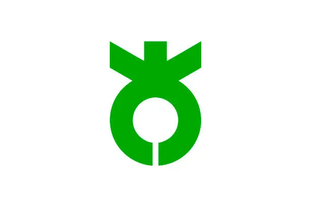 Vector illustration of Flag of Daito, Osaka