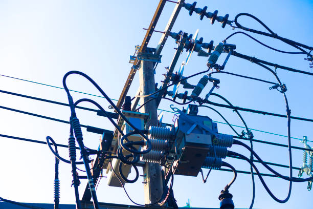 istock Electrical substation and power lines 2089252345