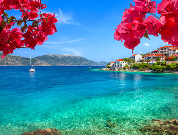 Fiskardo village, Kefalonia island, Greece
