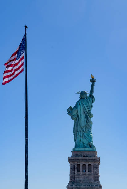 istock Statue of Liberty on Liberty island 2089610663