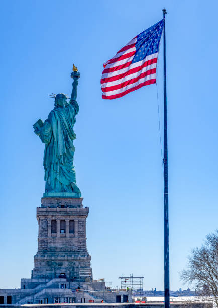 istock Statue of Liberty on Liberty island 2089615418