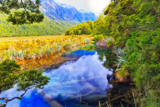 istock NZ Mirror lake clear bottom right 2089626796