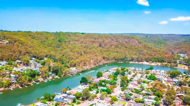 istock The beautiful scenery captured by the drone at Como Bridge 2089686258
