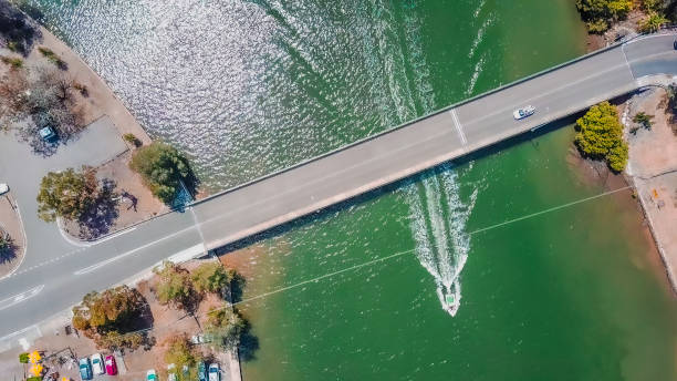 istock The beautiful scenery captured by the drone at Como Bridge 2089688330