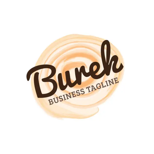 Vector illustration of Burek Food Company Logo