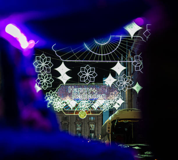 istock Ramadan lights on Leicester square in central London 2089880637