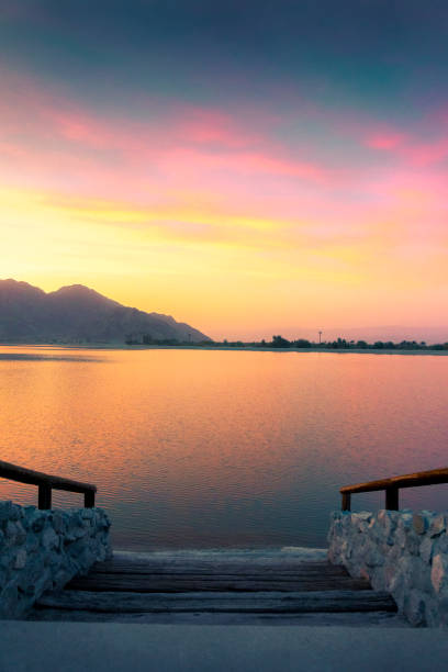 istock Sunset at lake Cahuilla, California 2089925531