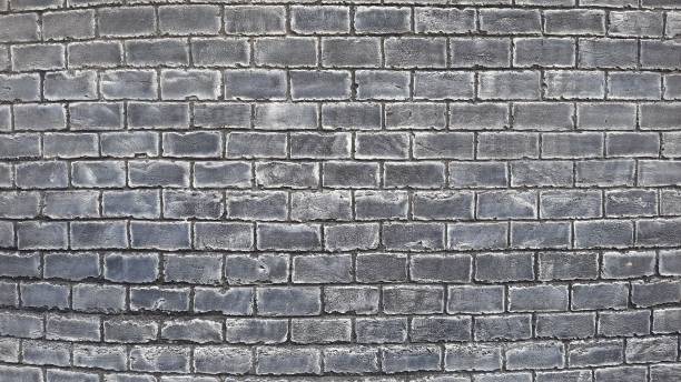 istock Black brick wall for background. Copy space for commercial text content. 2090192356