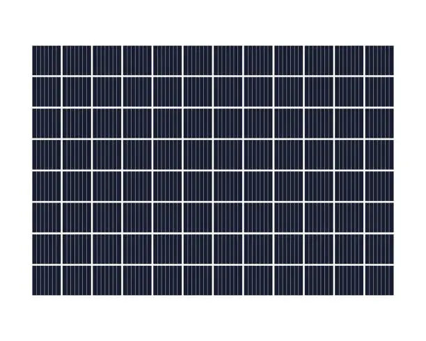 Vector illustration of Solar panel background