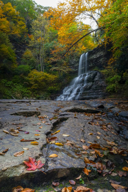 istock Cascade Falls in autumn colors 2090277212