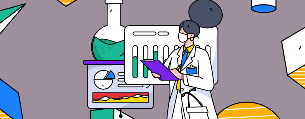 istock Medical characters fighting the epidemic flat vector concept operation hand drawn illustration 2090521604