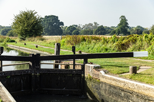 St Catherine's Lock near Guildford Surrey England Europe