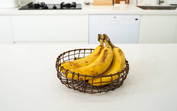istock A bunch of fresh banana in a modern kitchen. 2090595034