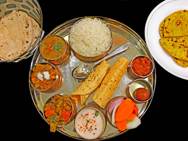 istock Traditional Indian Thali Meal 2090634276