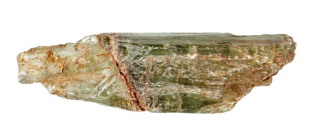 istock specimen of natural raw epidote crystal cutout 2090693054
