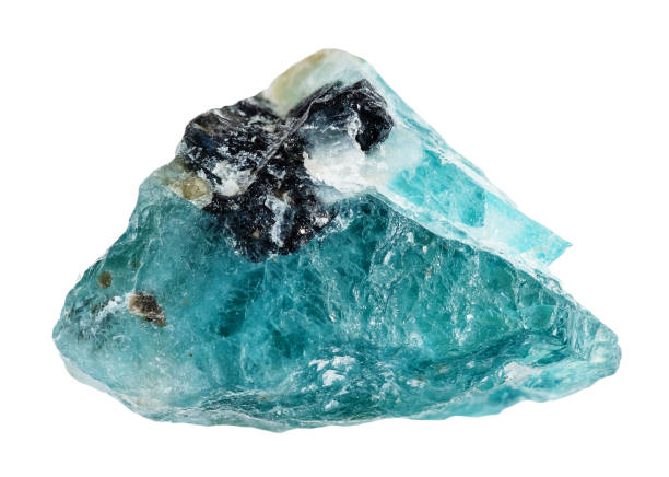 istock natural rough grandidierite crystal cutout 2090693082
