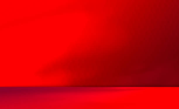 istock Red Background Abstract Shadow Leaf Black Gradient Pastel Studio Room Product Cosmetic Beauty Luxury Presentation Backdrop Mockup Stage Minimal Loft Scene Floor Wall Cement Overlay blur Texture. 2090697224