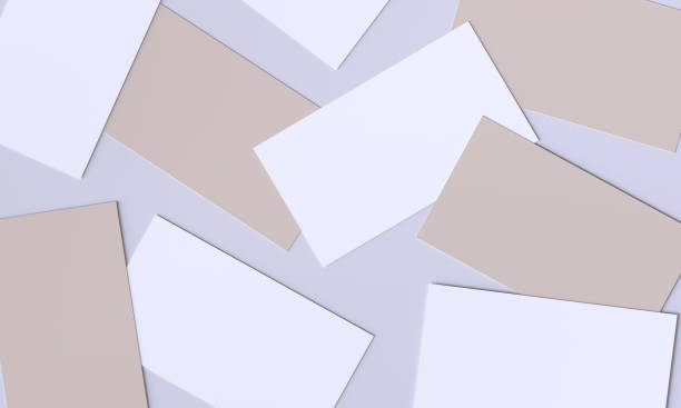 istock Blank Business Cards mockup 2090697239