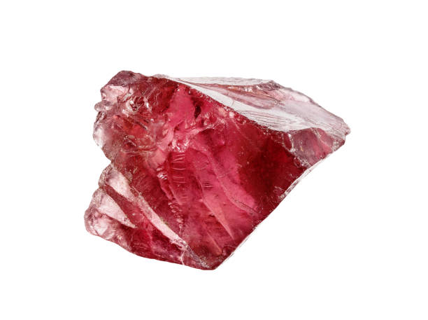 istock specimen of natural raw pyrope crystal cutout 2090739592