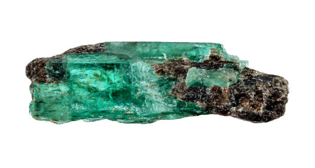 istock specimen of natural raw emerald crystal cutout 2090739629