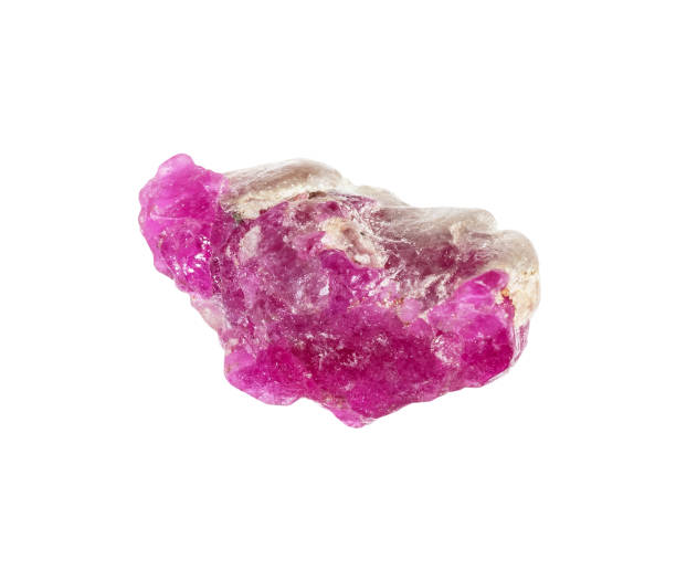 istock specimen of natural raw ruby crystal cutout 2090739640