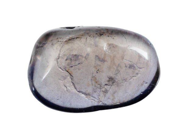 istock natural polished cordierite mineral cutout 2090787412