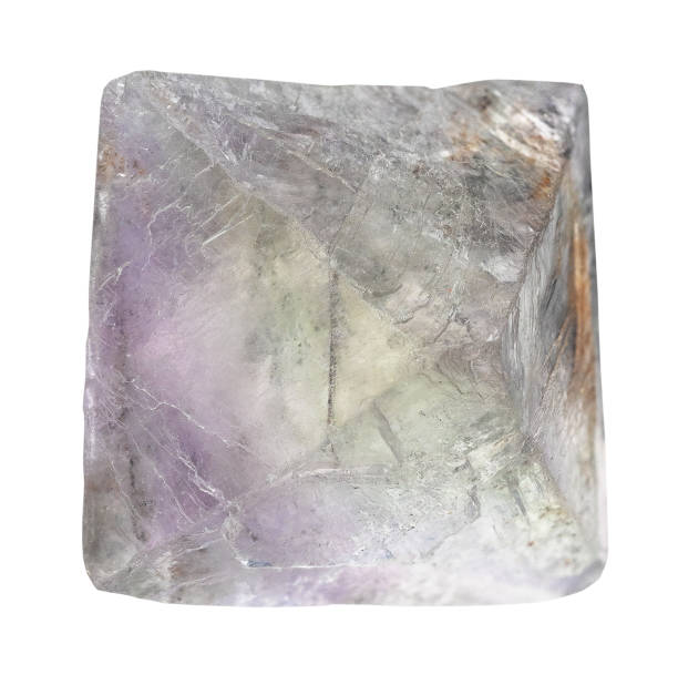 istock single natural rough fluorite crystal cutout 2090787426