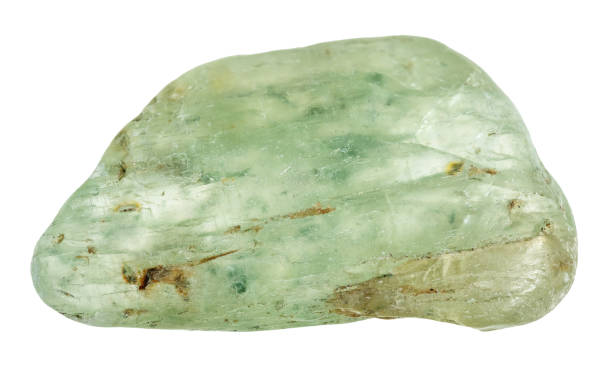 istock natural tumbled green kyanite mineral cutout 2090811625