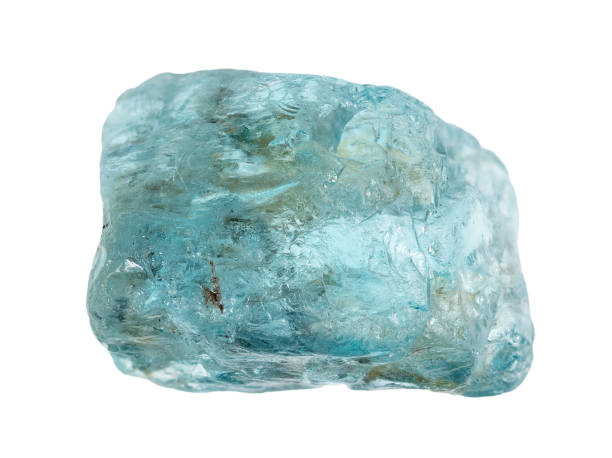 istock natural rough starlite blue zircon crystal cutout 2090811627
