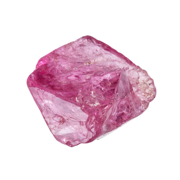 istock specimen of natural pink spinel crystal cutout 2090834399