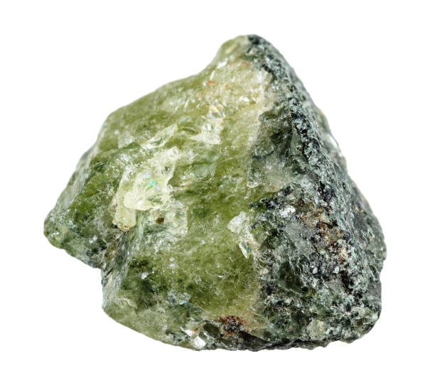 istock specimen of natural raw sphene mineral cutout 2090834404