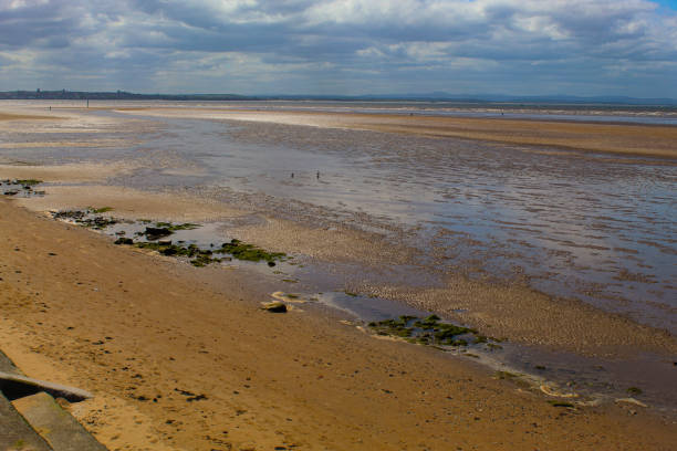 A beautiful landscape and background shot at the beach