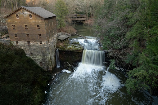 One of Mahoning County’s most historic landmarks, Lanterman’s Mill was built in 1845-46 by German Lanterman and Samuel Kimberly. Restored in 1982-85 through a gift from the Ward and Florence Beecher Foundations, this community treasure represents one of the many pioneer industries developed along Mill Creek and operates today as it did in the 1800s, grinding corn, wheat, and buckwheat.