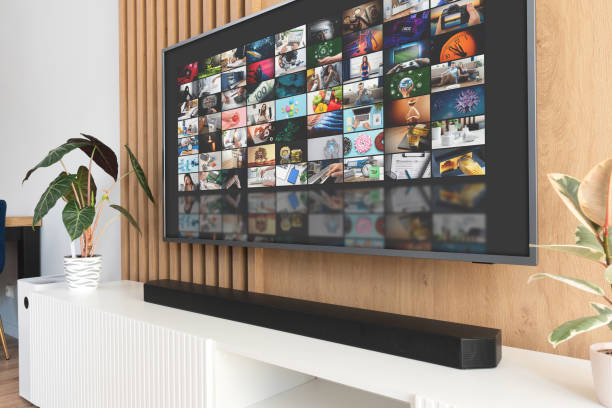 istock TV streaming media in living room 2091238752