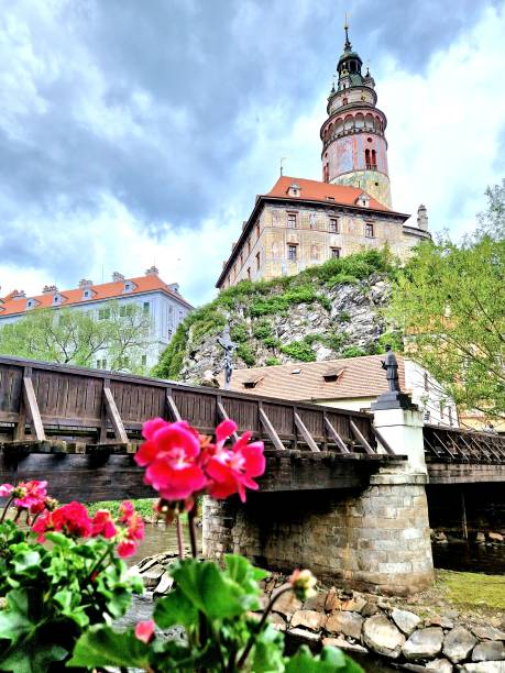 istock Krumlov old city in Bohemia 2091274624