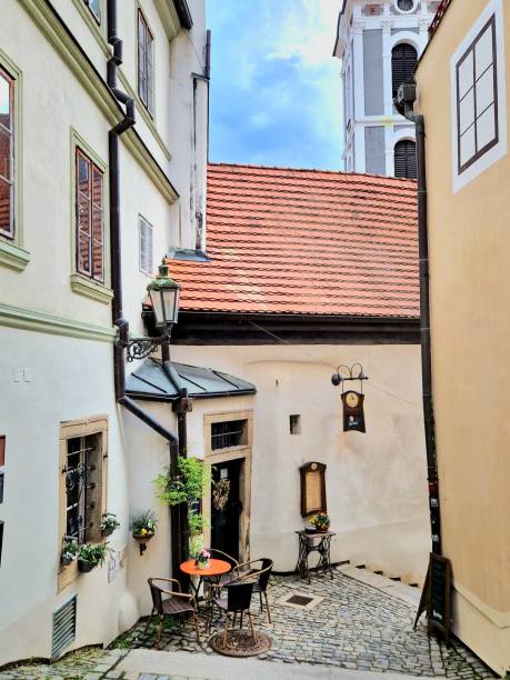 istock Krumlov old city in Bohemia 2091275080