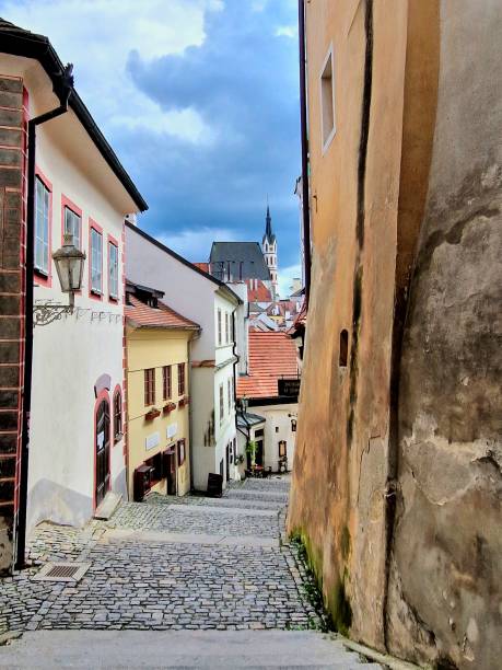 istock Krumlov old city in Bohemia 2091275289