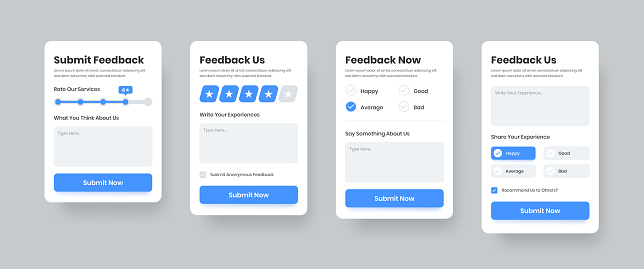 Layout Formularios App Vetores de Modelo De Layout De Formulário De Interface Do Usuário De ...